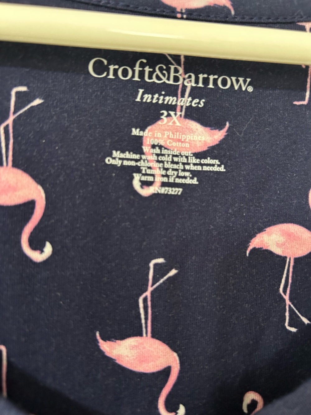 3 NWT Women's Kohl’s Croft & Barrow Intimates Night Gowns SIZE 3XL - Picture 9 of 13